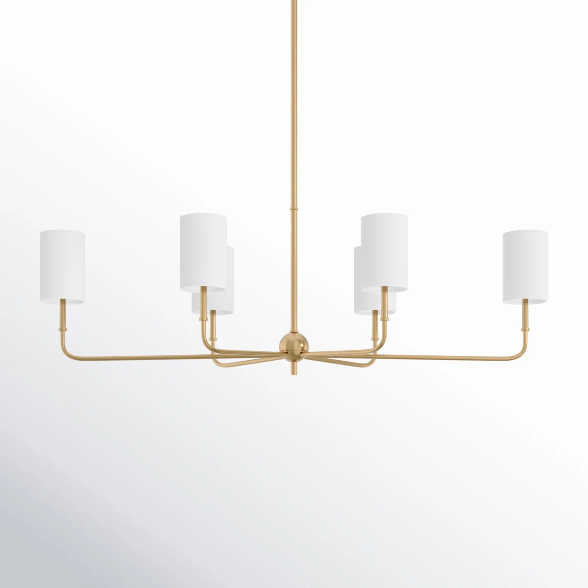 Rowley Six Light Linear Chandelier