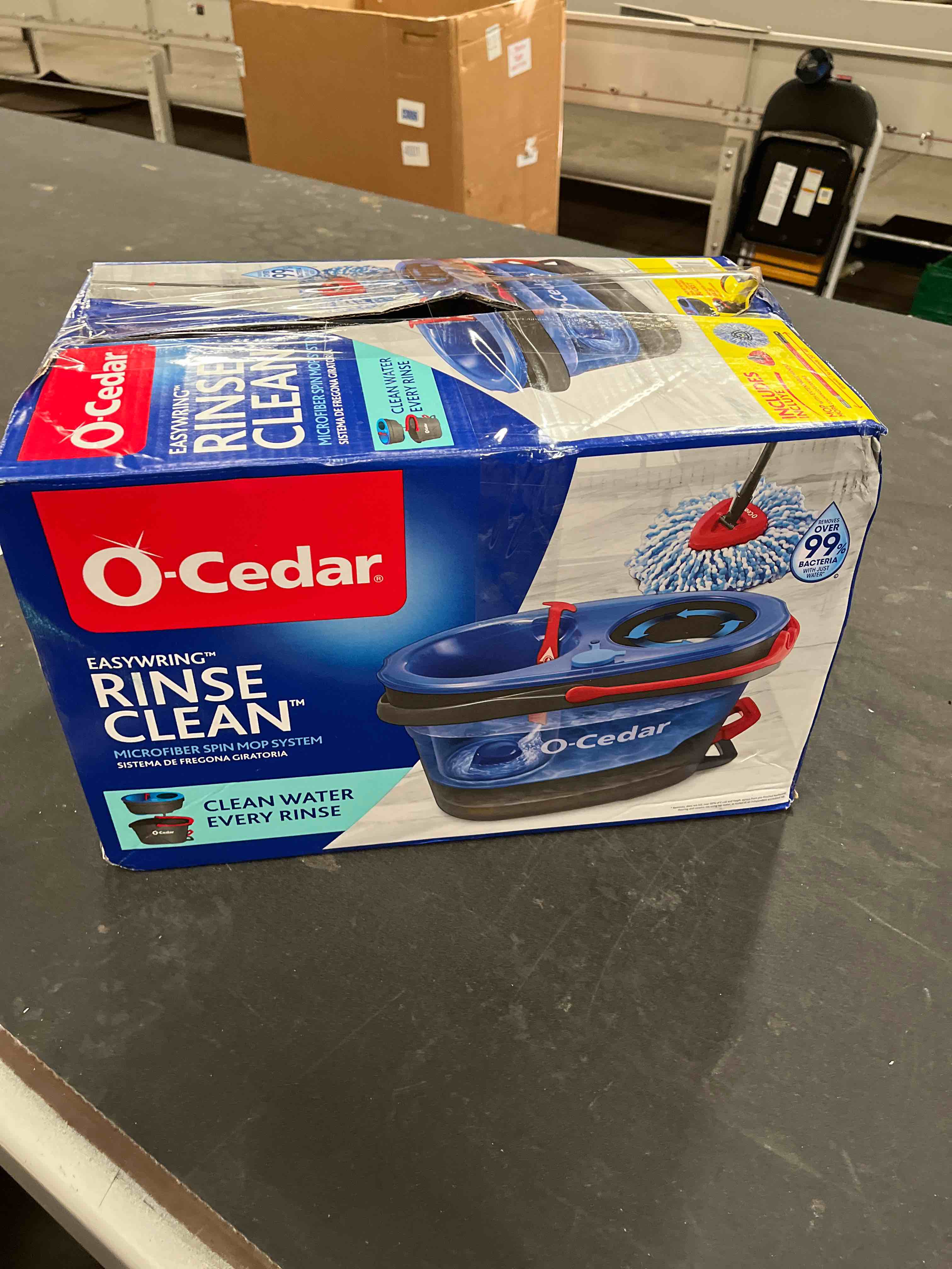 O-Cedar RinseClean Spin Mop & Bucket System