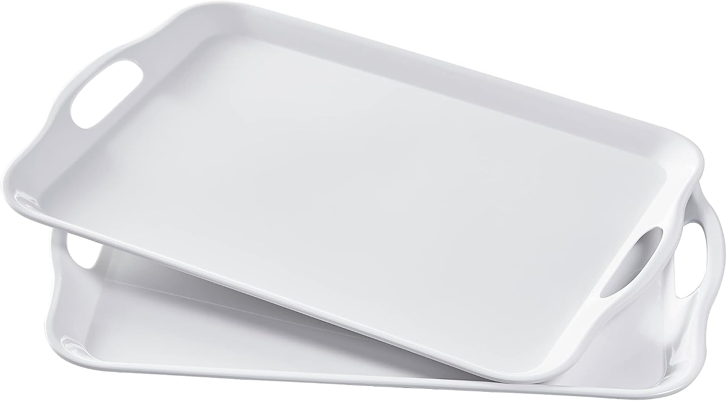 Blue Boat Serving Trays Set of 2 (17" x 12.5")