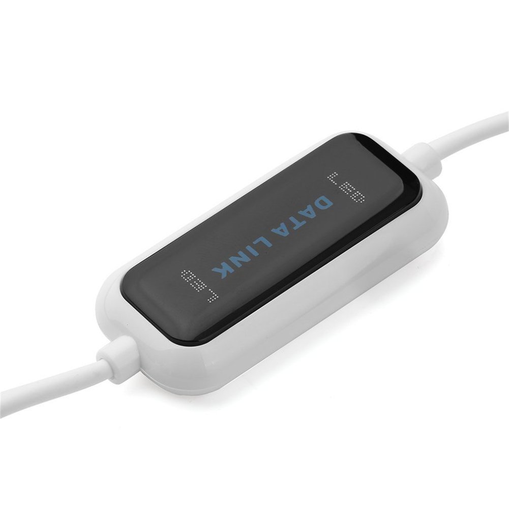 USB 2.0 High Speed Laptop USB to USB PC Data File Transfer Cable Link Direct Copy Between 2 Computers for XP,Vista,Windows7,8 (32/64 bit),win10