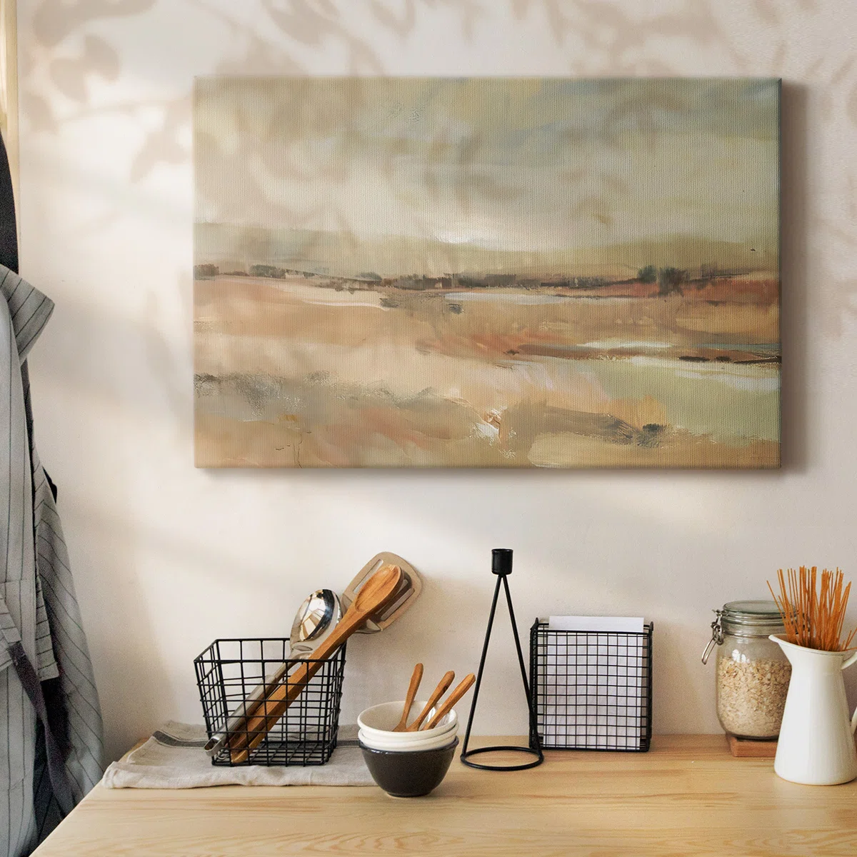 Earth Tone Landscape I-Gallery Wrapped Canvas