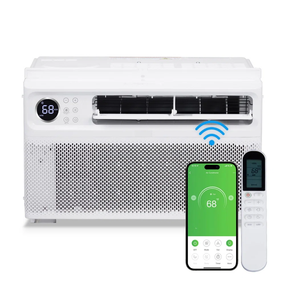 Winado 12000 BTU Wi-Fi Connected Accent for 550 Square Feet with Remote Included