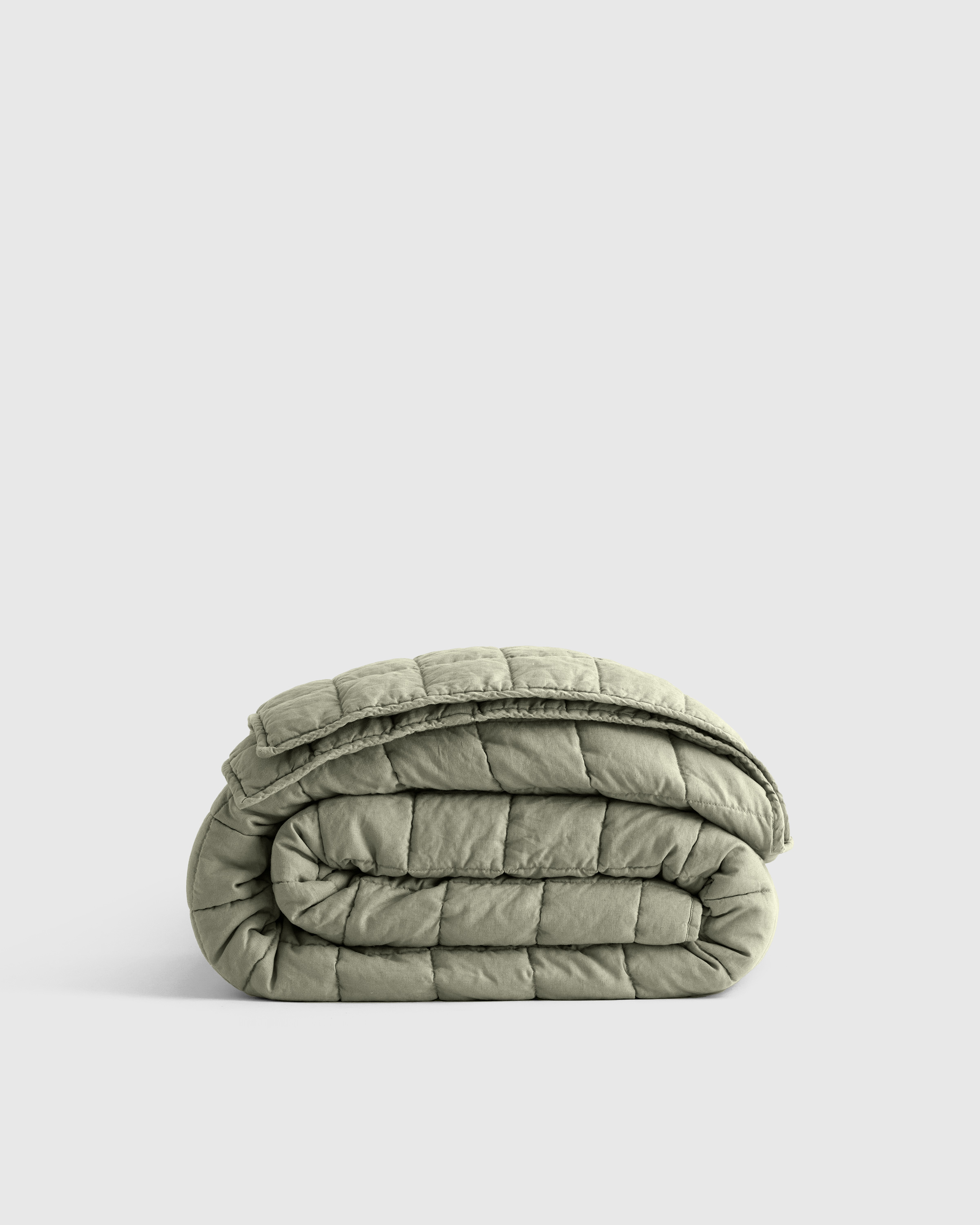European Linen Box Quilt, Full/Queen, Willowleaf
