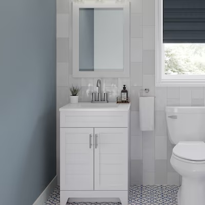 24 in vanity with top