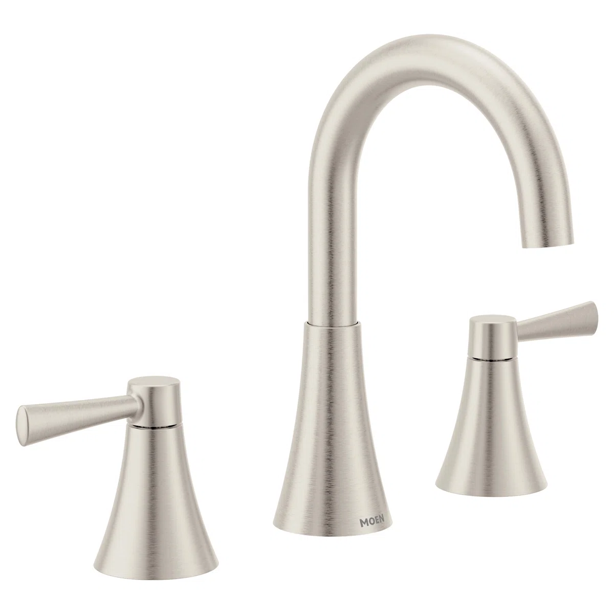Moen Ronan Two-Handle Widespread Modern Bathroom Faucet, Valve Included