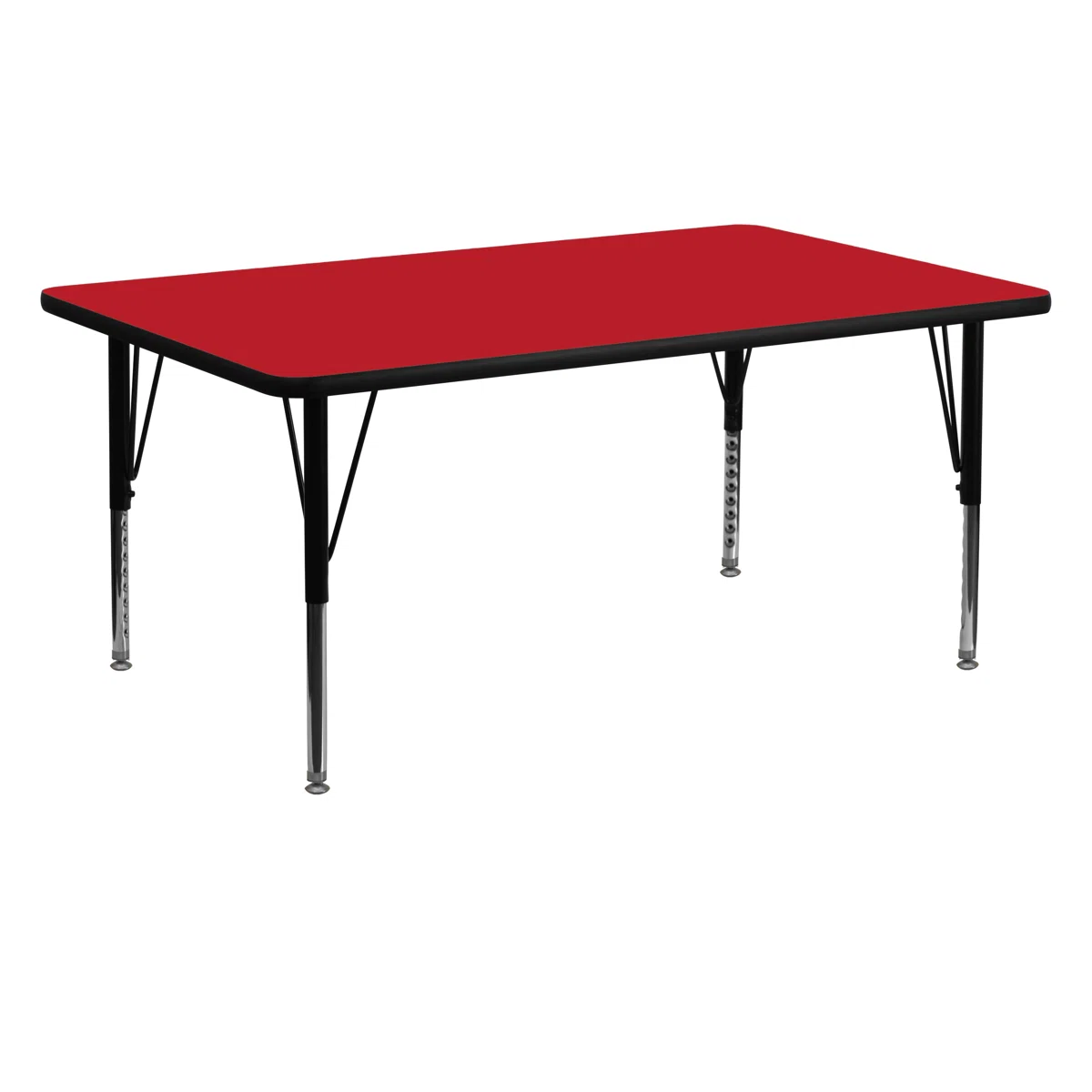 Goddard Commercial Adjustable Height Rectangular Activity Table