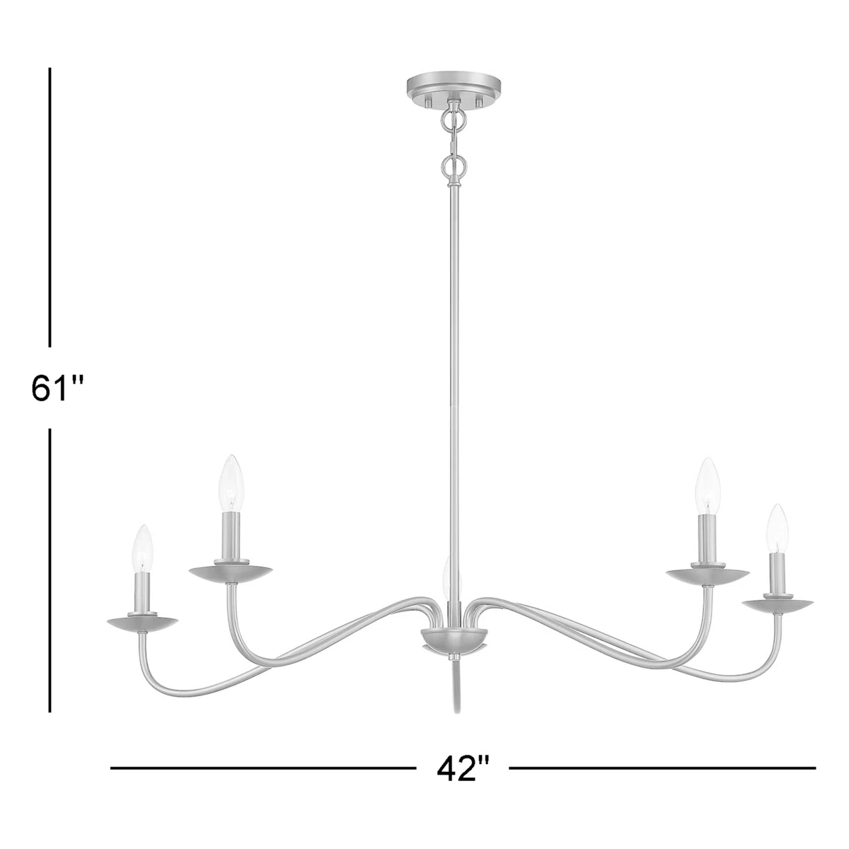 Abigeal 5-Light Chandelier