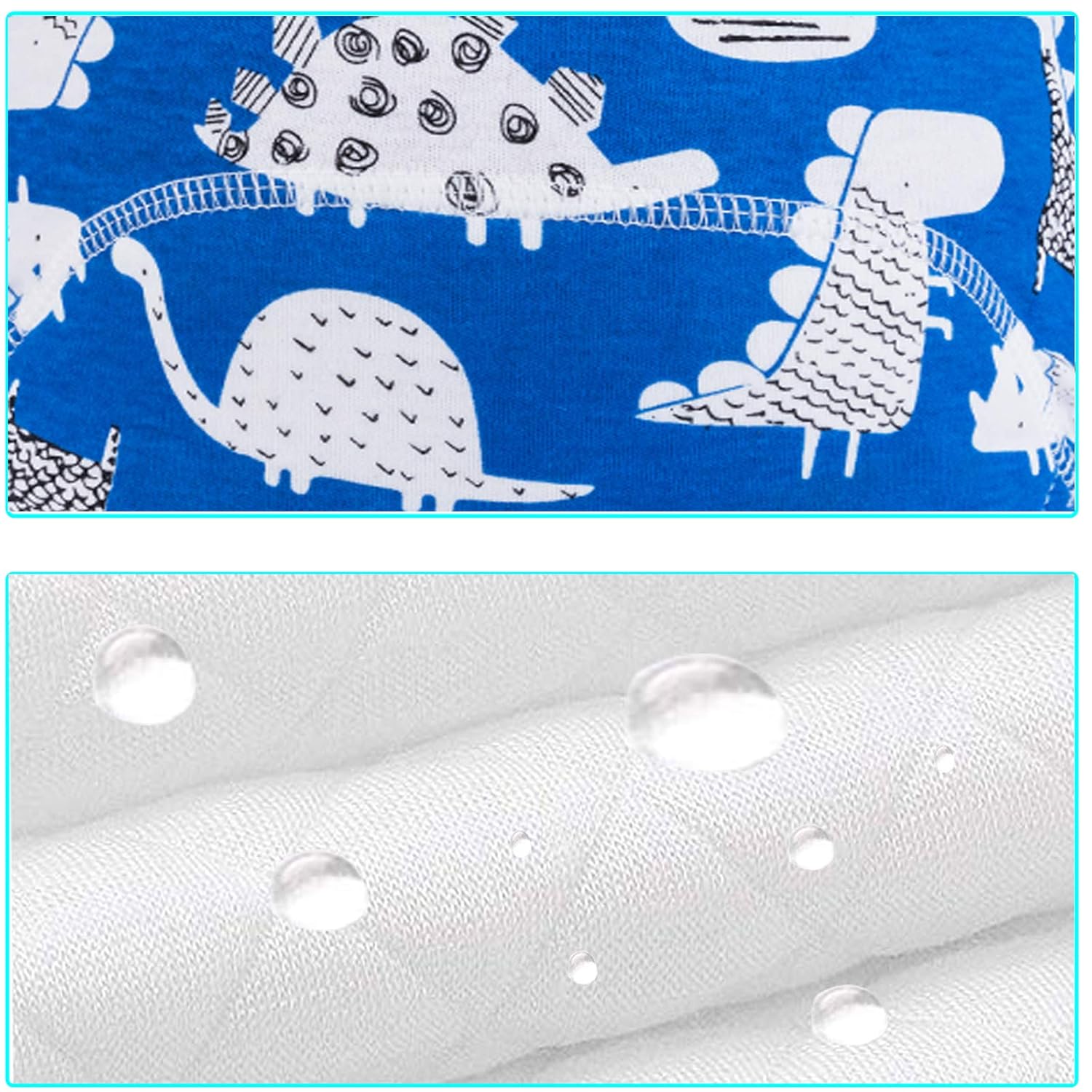 Potty Training Pants for Boys Girls, Learning Designs Training Underwear Pants (8 Packs, 4-6T) Multicolor-n1 4-6T