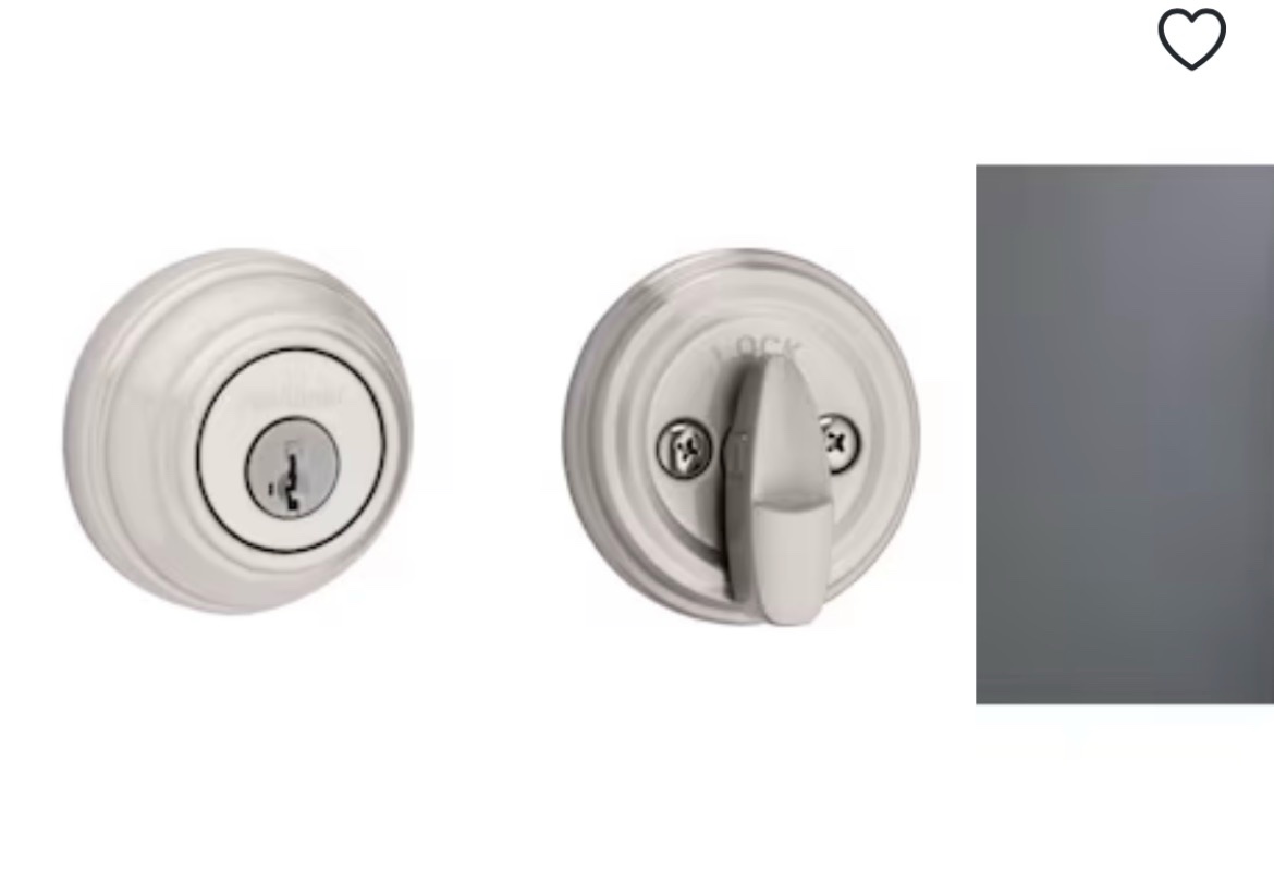 Kwikset signature series deadbolt