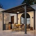 Outdoor Flat Hardtop Gazebo