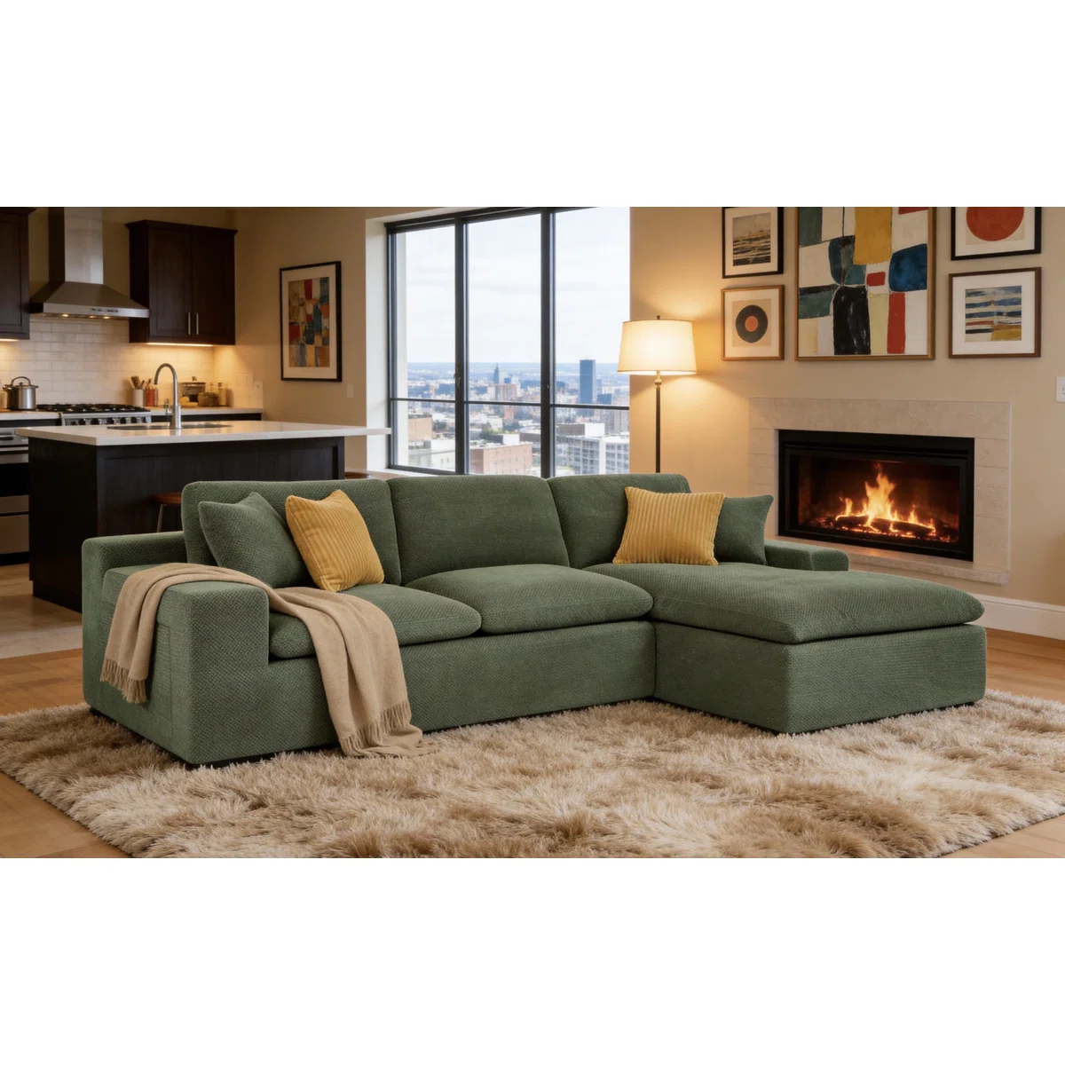 (2 box set complete)Fogshire Sectional