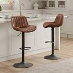 1 brown bar stool