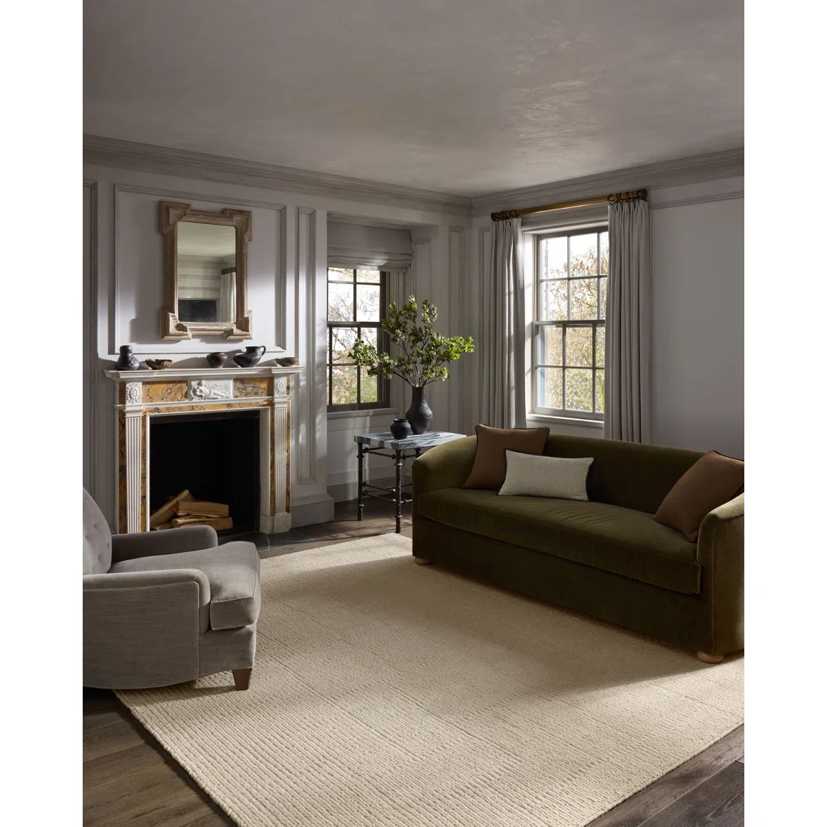 Jeremiah Brent x Loloi Greenwich Ivory Area Rug