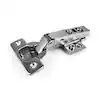 Cabinet Door Hinges - Frameless Concealed Hinges, Set of 10