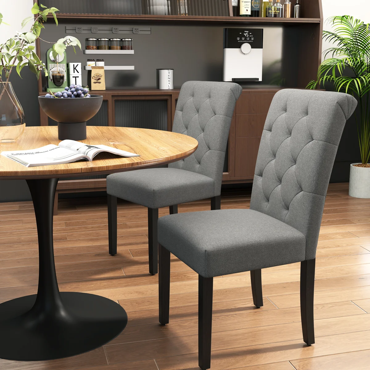 Agastya Tufted Parsons Chair