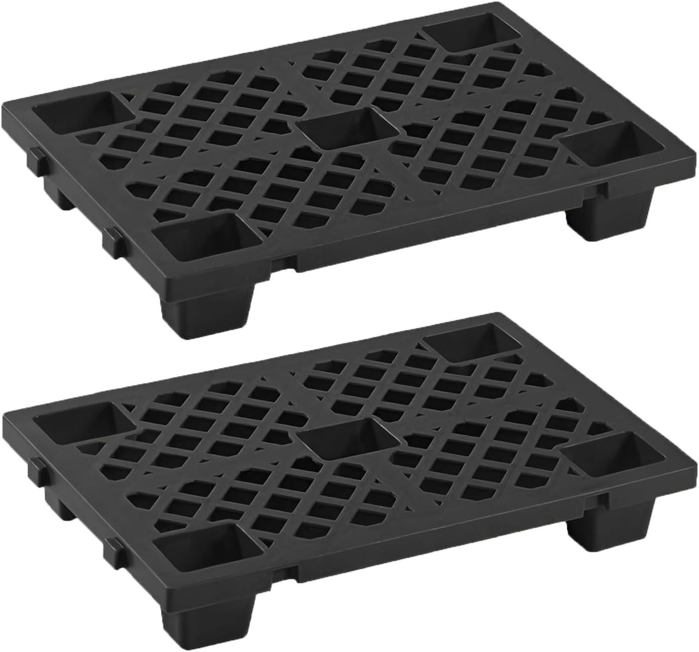 Jeracino 2Pcs Black Pallet