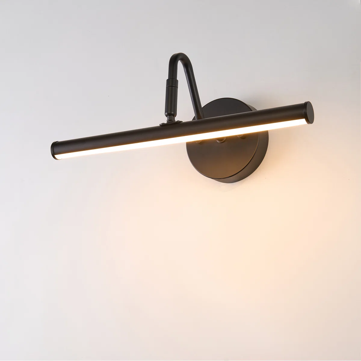 10W Wireless Dimmable LED Picture Light,8000mAh Battery Opereated,Black