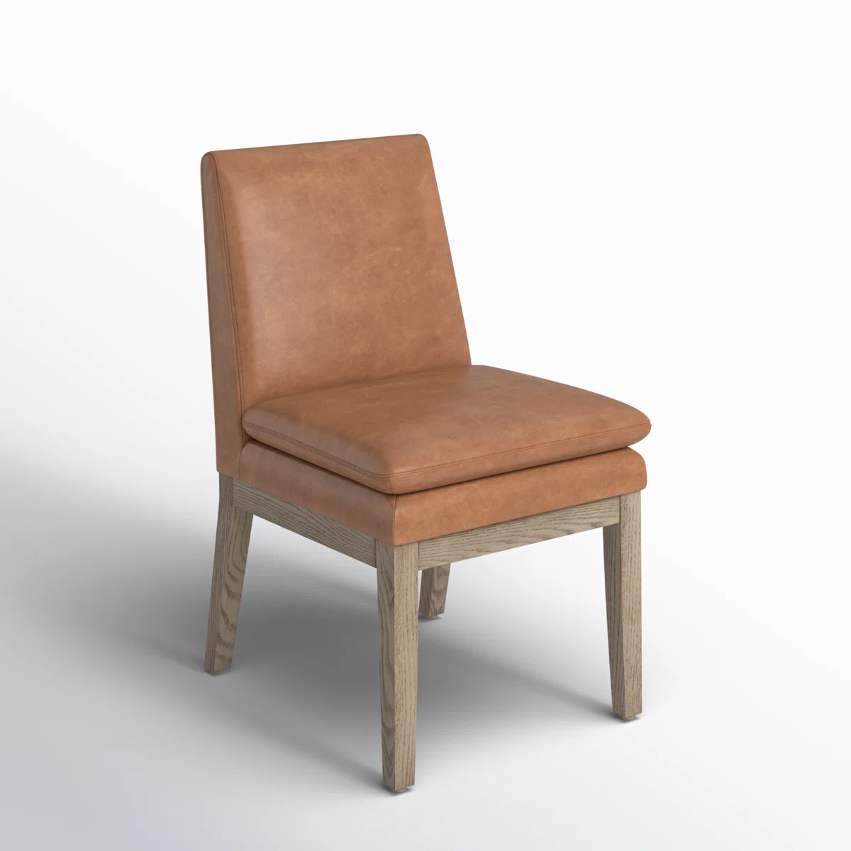 Bethea Leather Upholstered Dining Chair