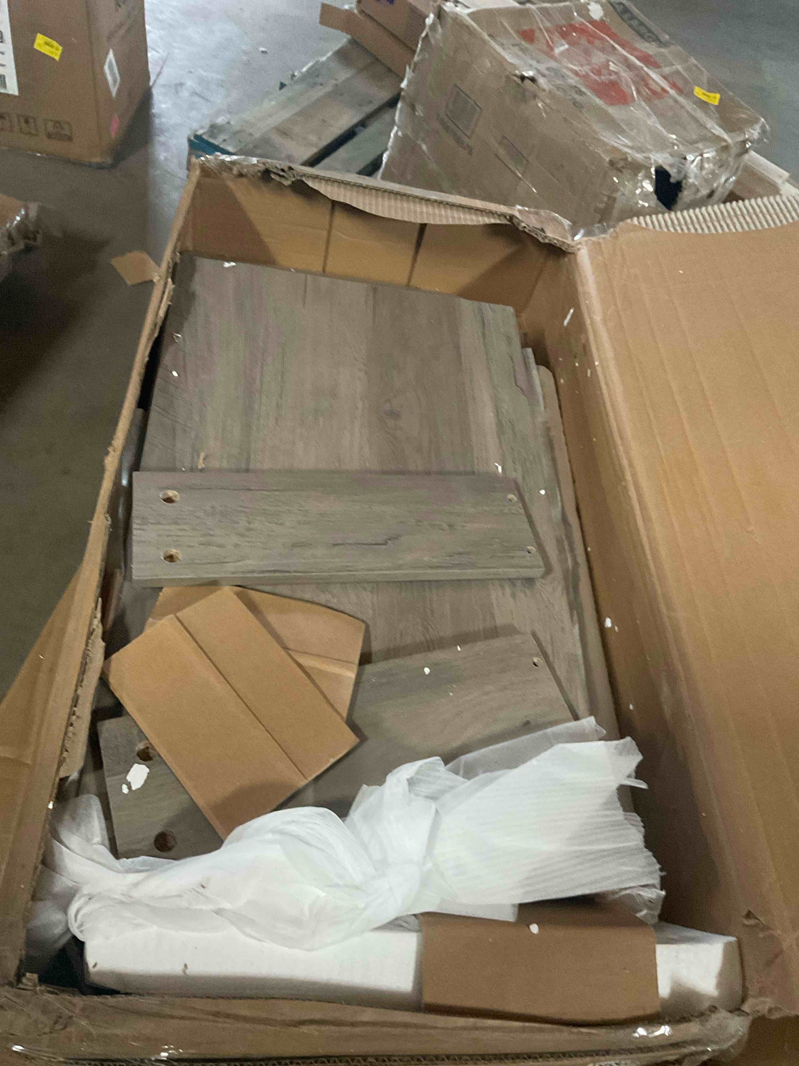 wood from incomplete desk / furniture