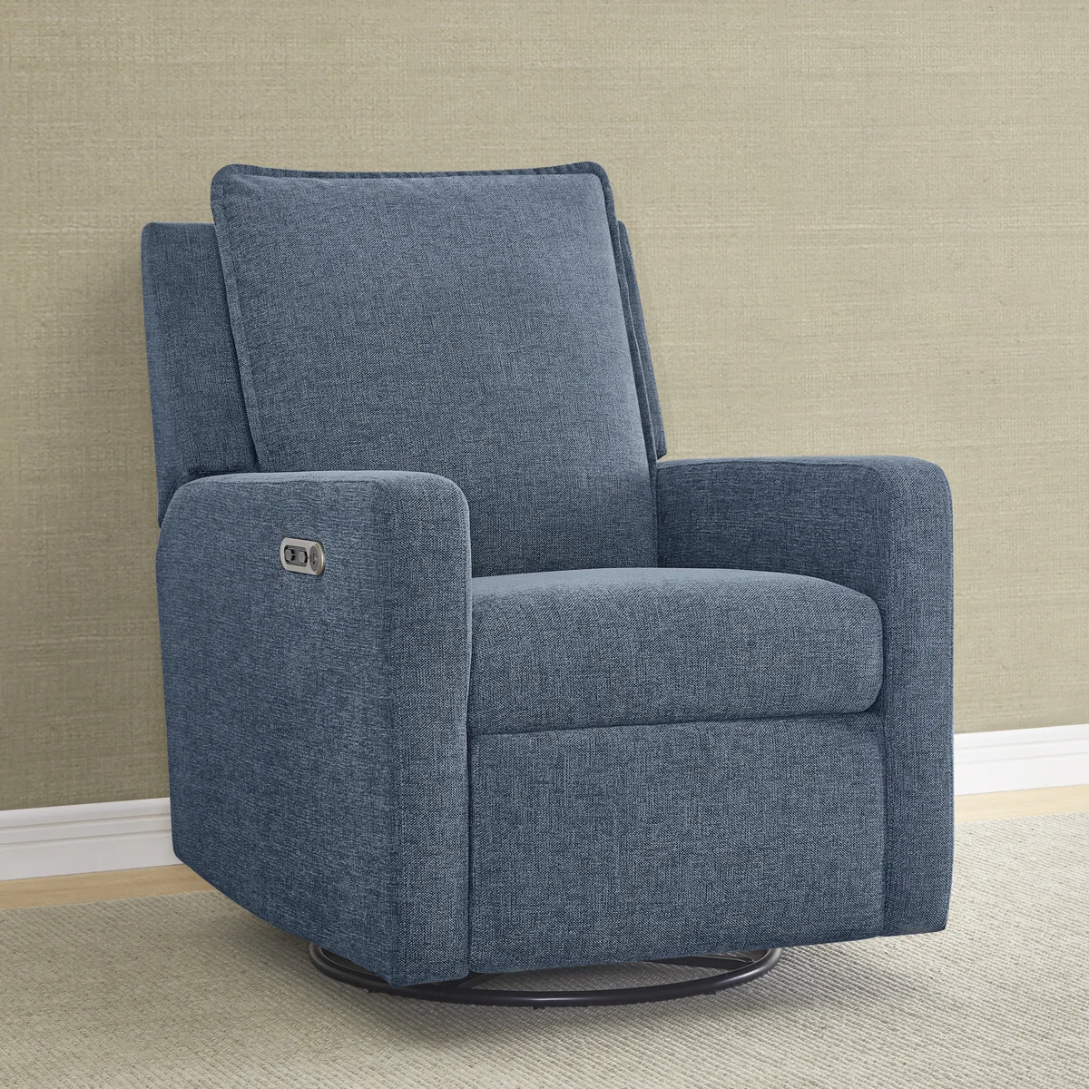 babyGap Harlowe Power Recliner With USB-A And Type-C Ports by Delta Children - Greenguard Gold Certified – Stain-Resistant Performance Fabric Is Oeko-TEX Standard 100 Certified