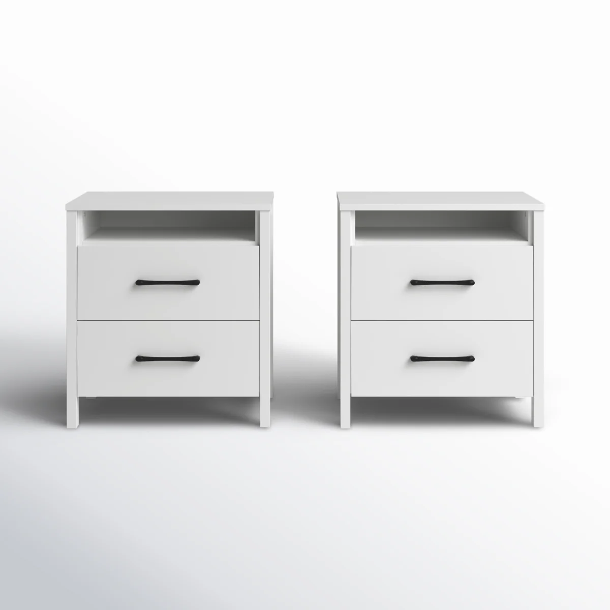 Allysyn 22.7" 2 Drawer Nightstand