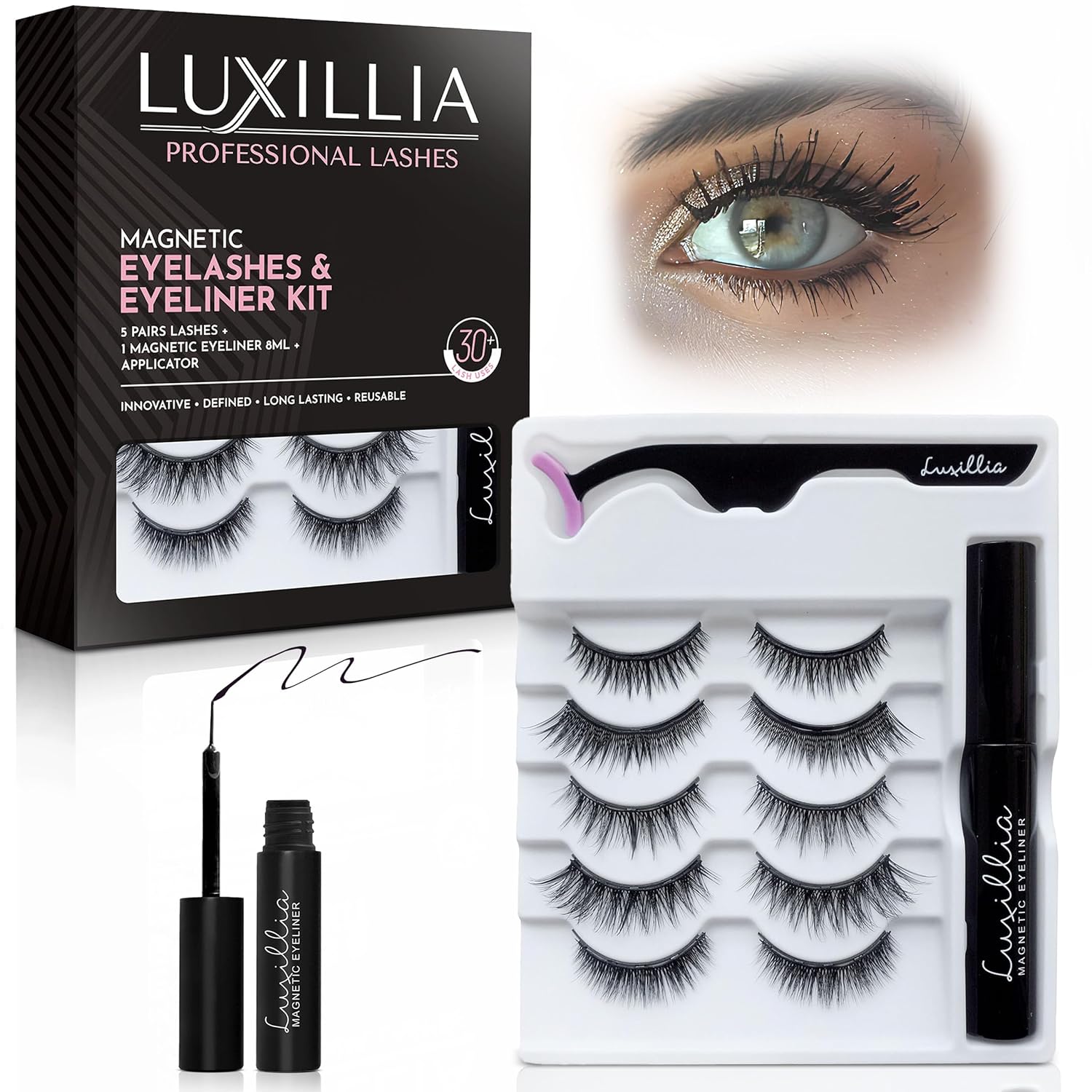 Magnetic Lashes Professional Eye Lash Kit