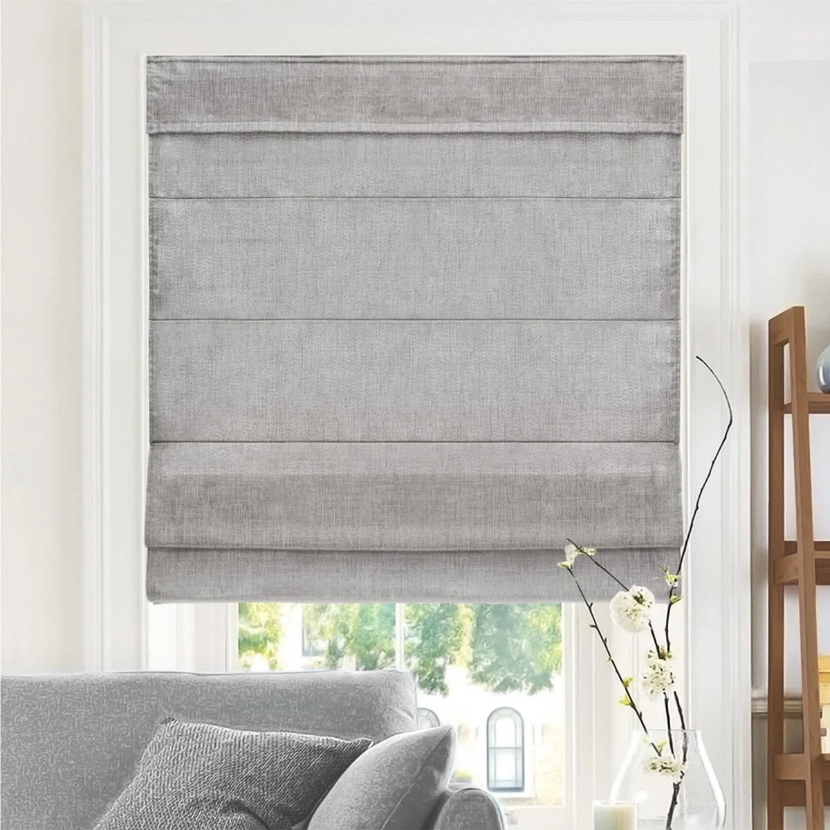 Light Filtering Roman Shade