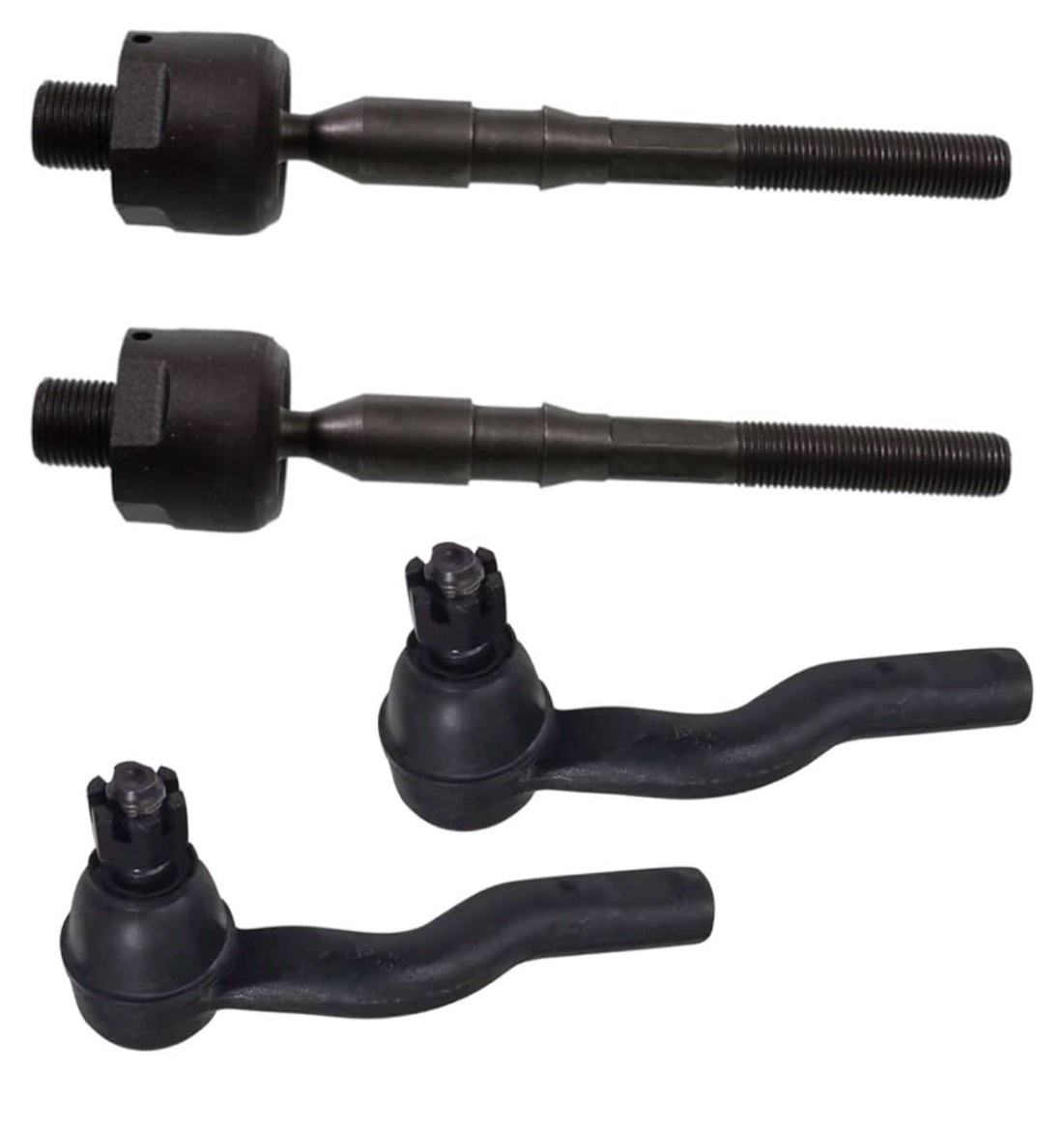 KDSA 4PC Front Inner and Outer Tie Rods FITS for Ford Fusion 2006-2012 (2010-12: 3.5L), for Lincoln