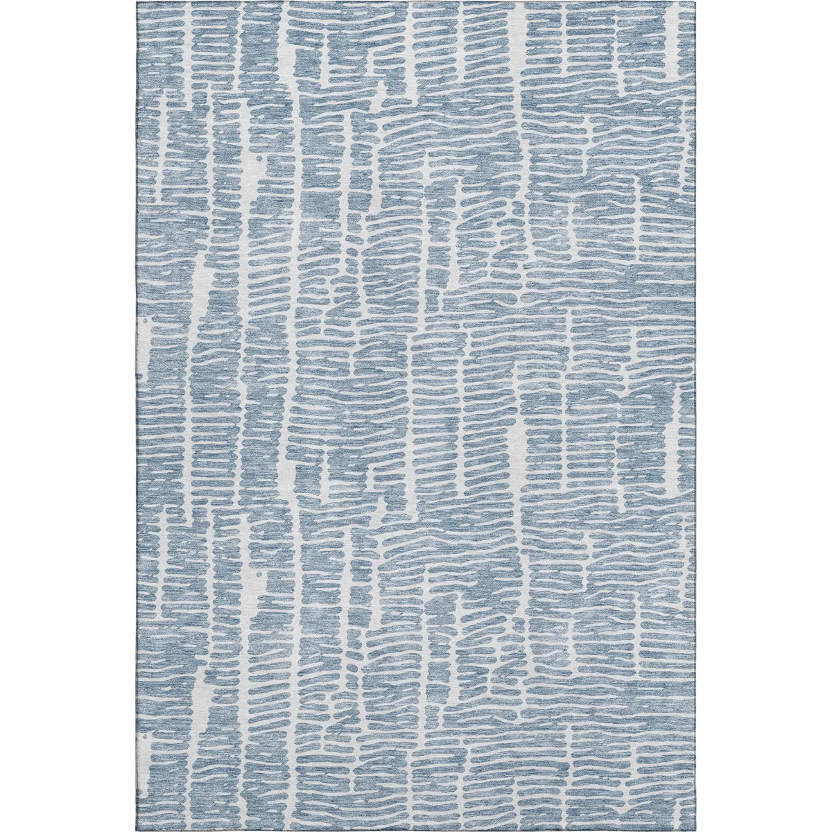 (10ft x 14ft) Premium Machine Washable Prisco Blue Rug