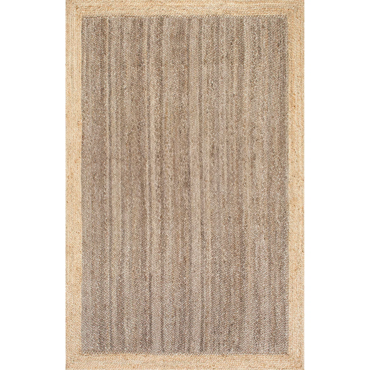 Windsor Casual Power Loom Jute Gray Rug