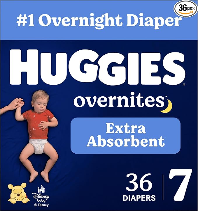 36 Pack Huggies Overnights