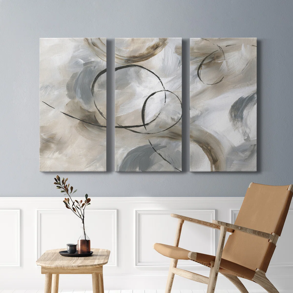 3 Piece Wrapped Canvas Painting