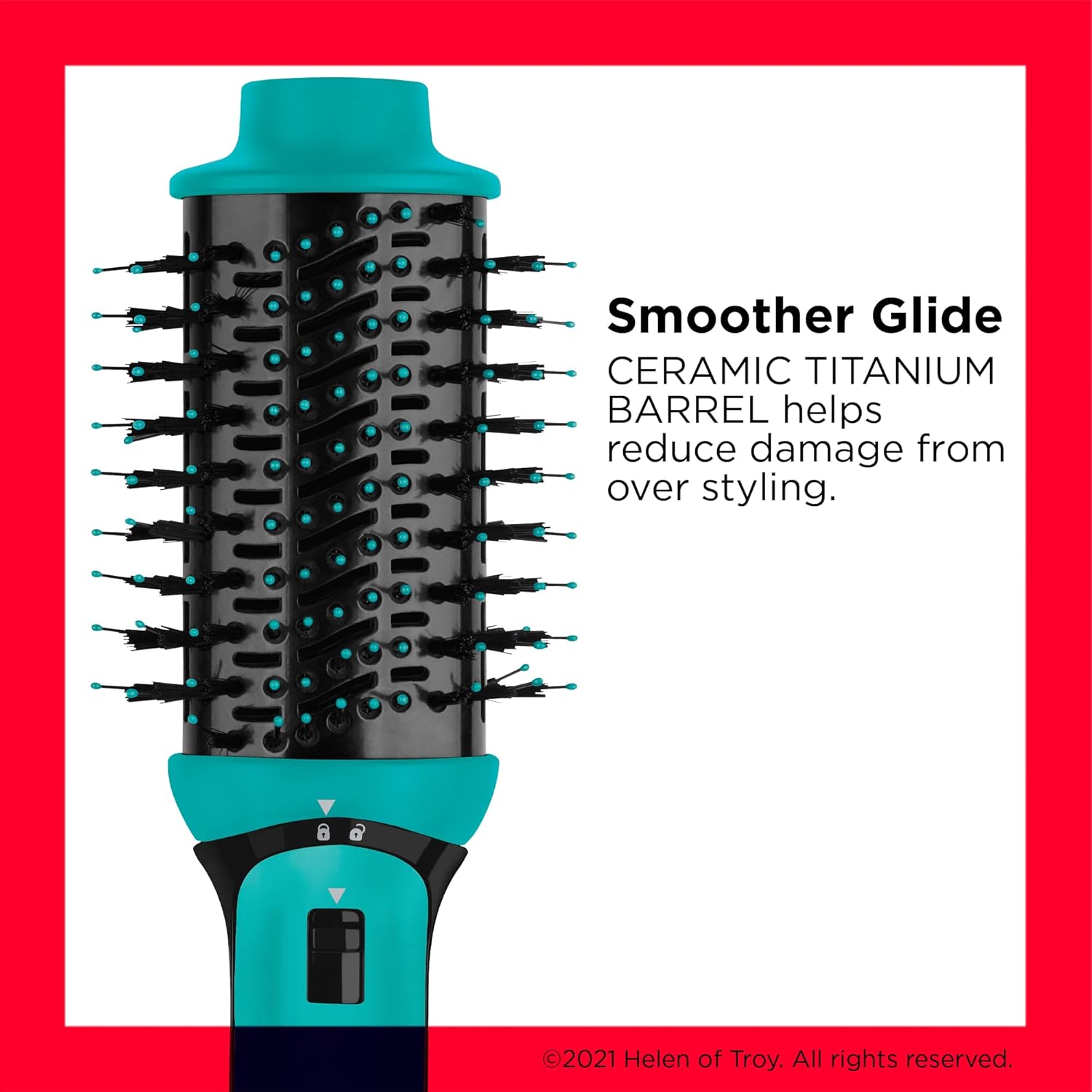 REVLON One Step Volumizer PLUS Hair Dryer and Styler | More Volume, Less Damage, and More Styling Control for Easy and Fast Salon-Style Blowouts, Plus Travel Friendly (Teal) Teal 2.0 VOLUMIZER PLUS
