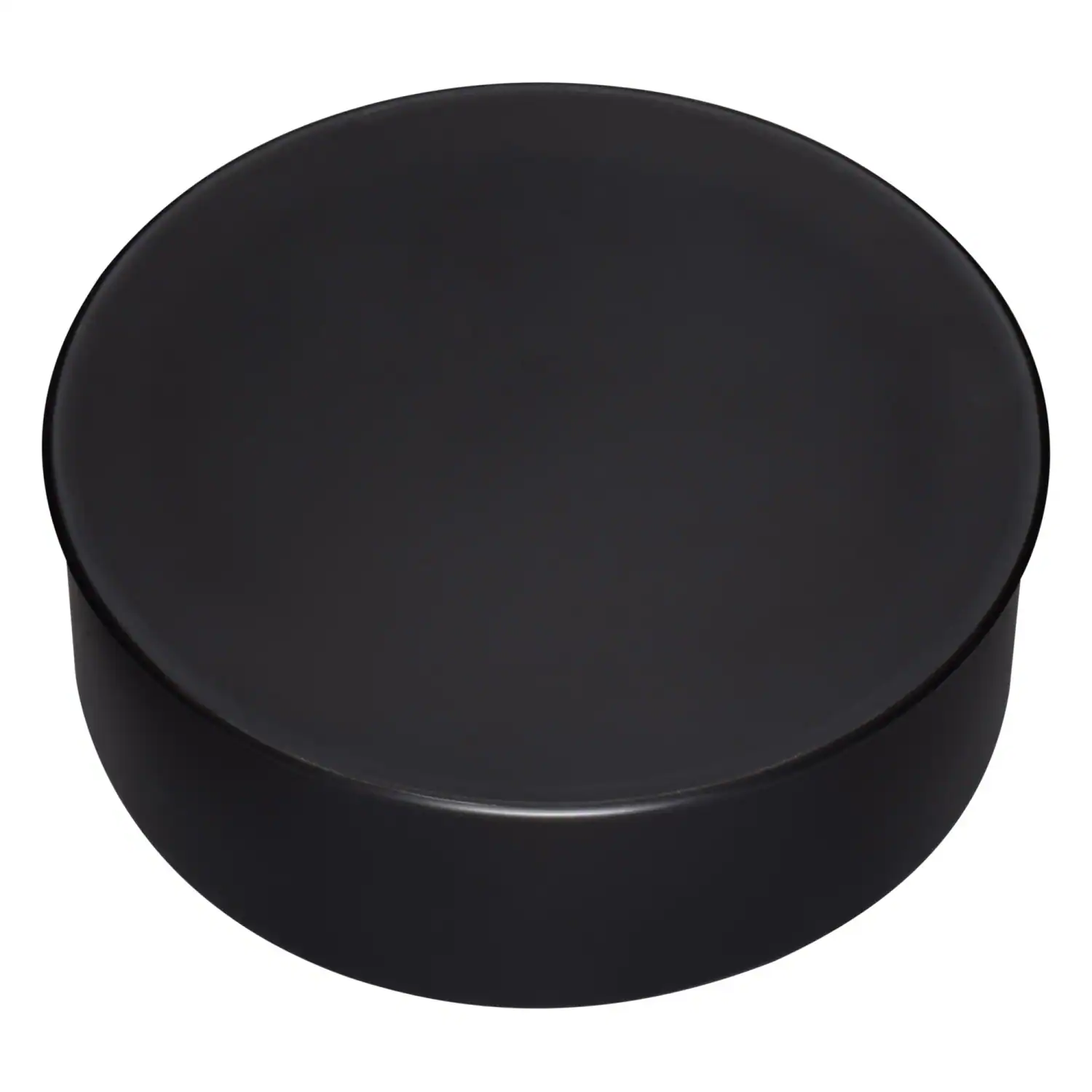 6" Black Matt End Cap Pipe Fitting