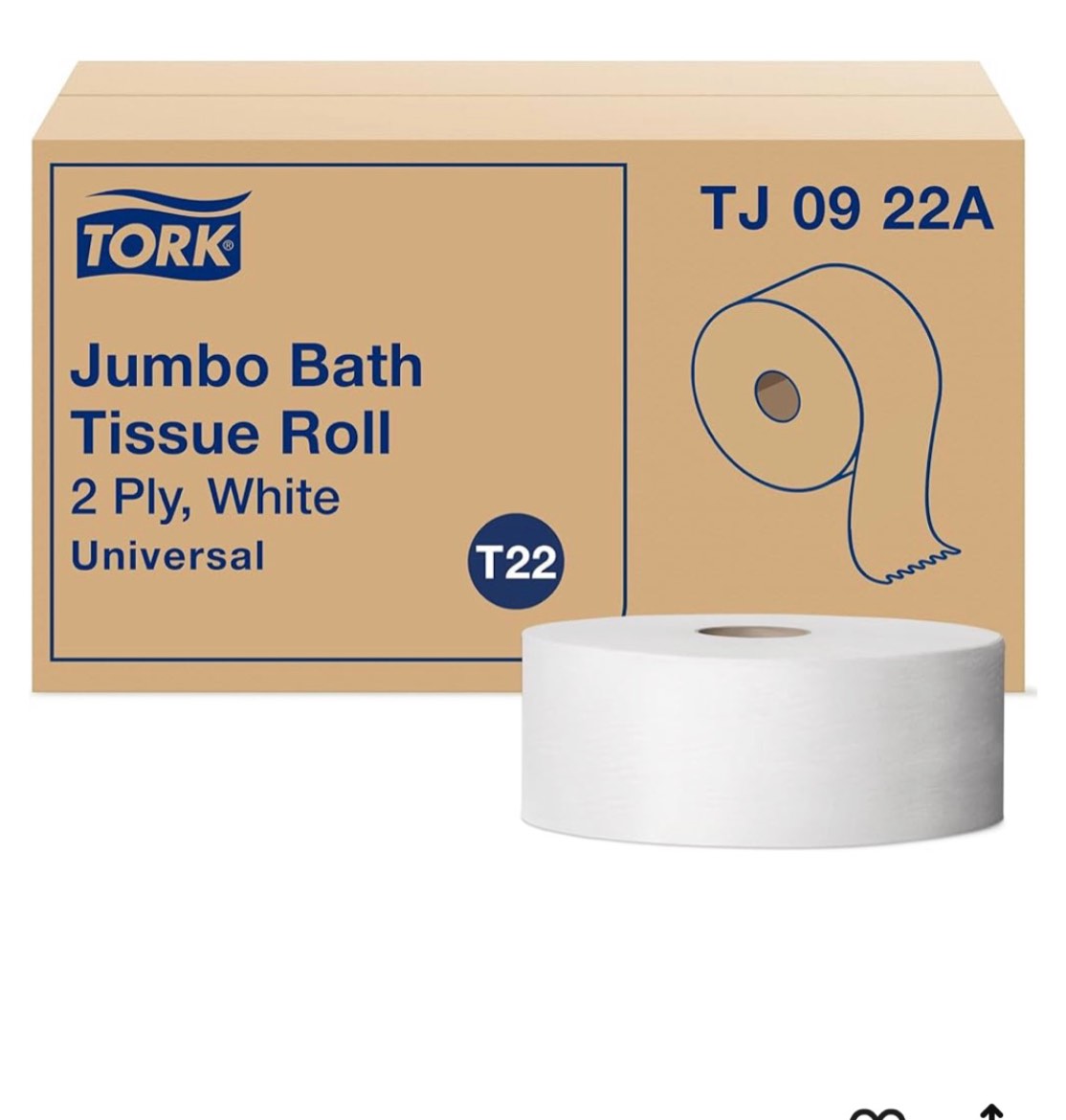 TORK Jumbo Toilet Paper Roll