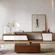 ( incomplete box 2 of one )Cuadrado 110.2\u0027\u0027 W TV Stand Storage Credenza