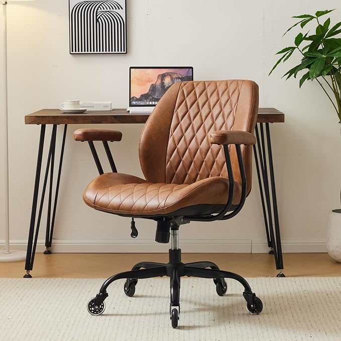 Faux Leather Computer Gaming/Office Desk Chair