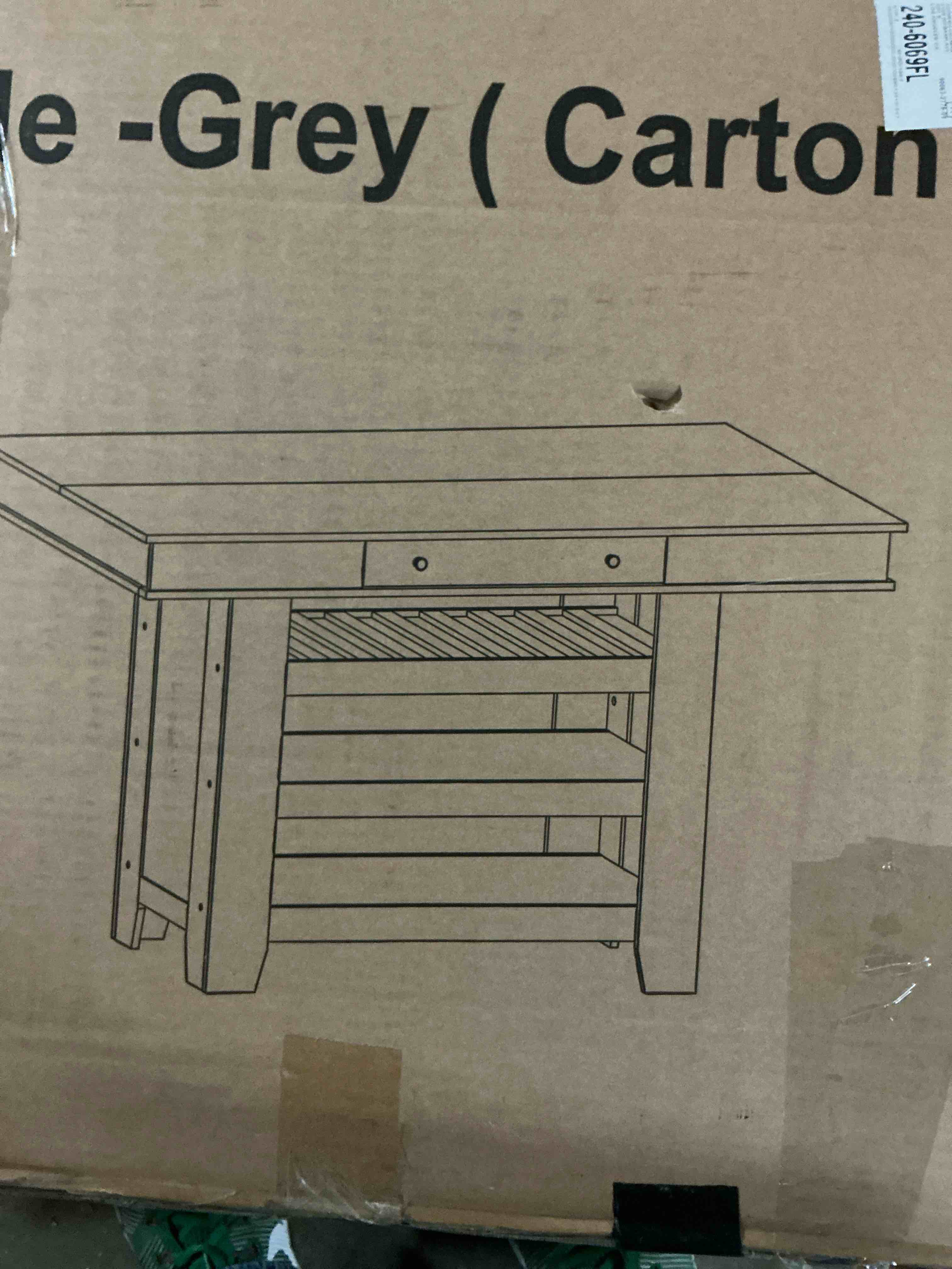 Garvee Dining Table Grey