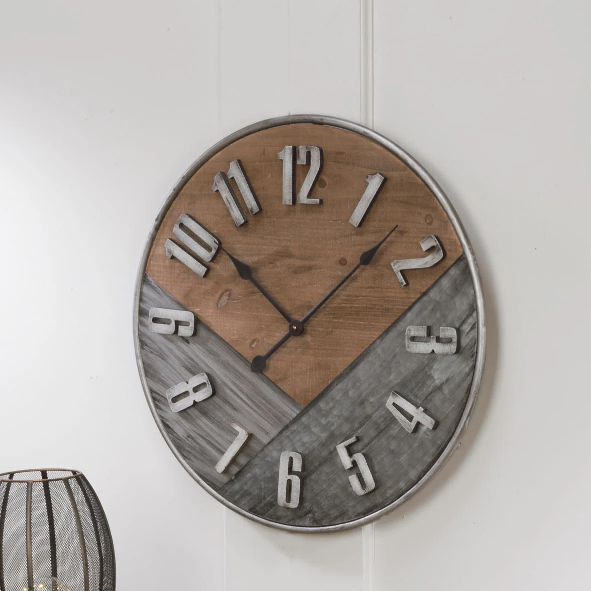 Colman Oversized Colman 23.75" Wall Clock