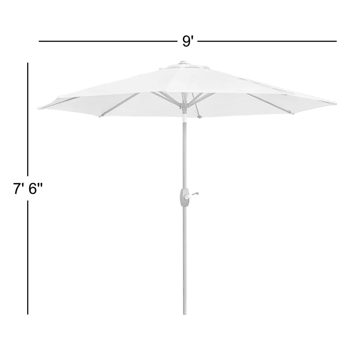 Pierpoint 9' Market Umbrella
