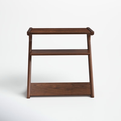 (Bottom broke) Frame End Table with Storage