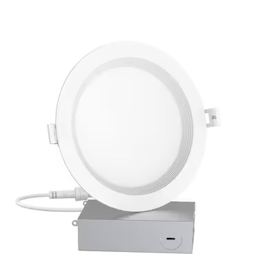 UTILITECH Adjustable Lumens 8-in LED RECESSED LIGHT