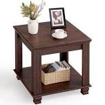 walnut end table