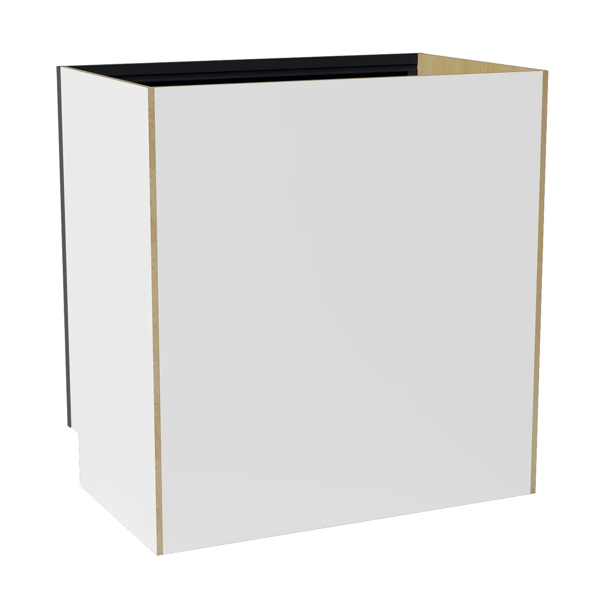 Ready-to-Assemble Solid Wood Shaker 30" Bathroom Vanity Base Cabinet Only β Countertop Not Included