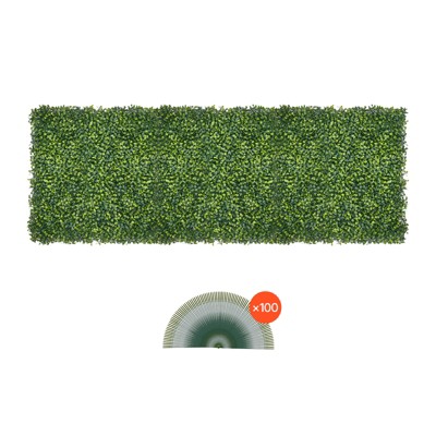 Milan Grass Wall Panels Artificial Straight Plug Plant