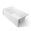 Kohler Archer 72" x 36" x 19" Bath with Integral Apron and Right-Hand Drain in White