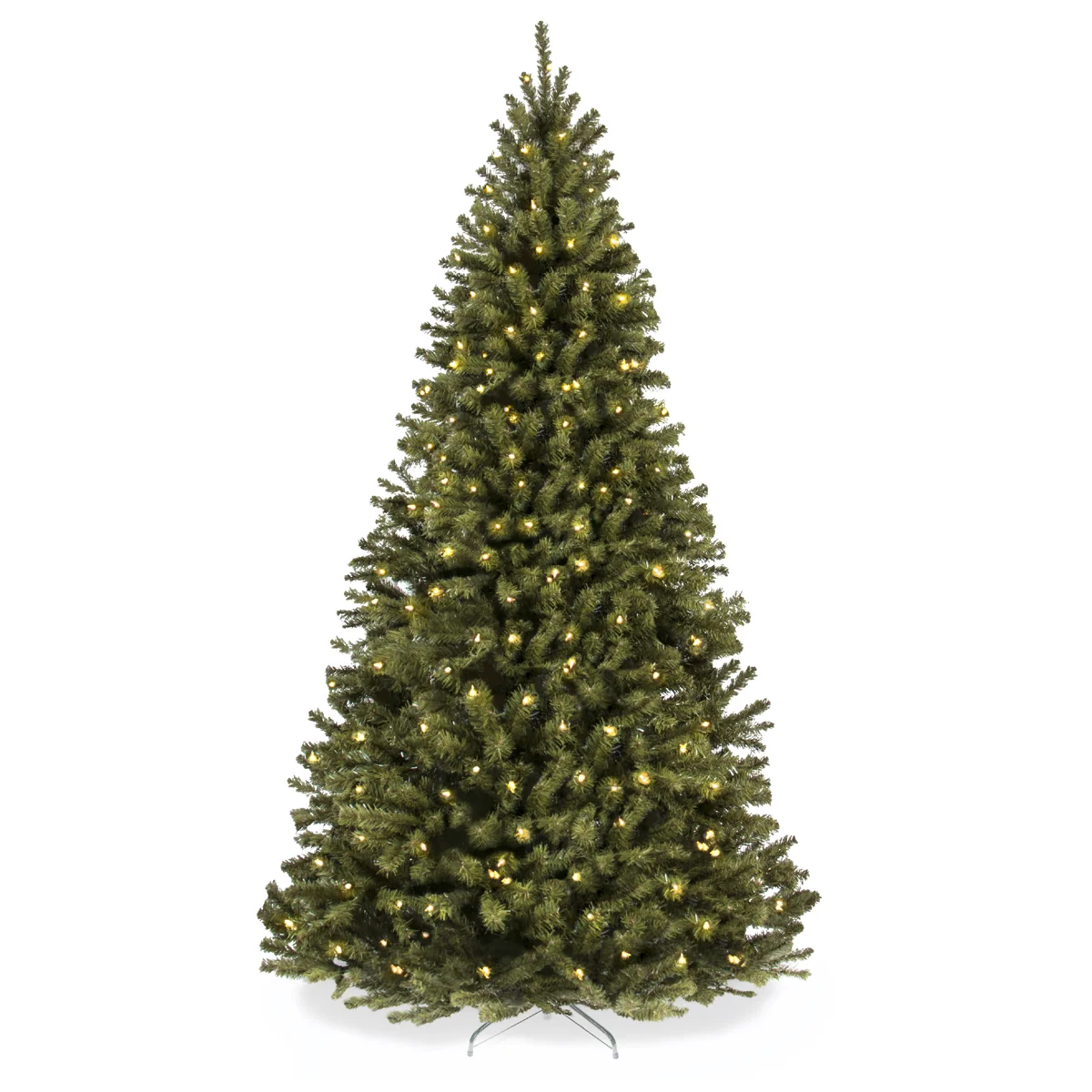 Pre-Lit Spruce Artificial Christmas Tree with Stand