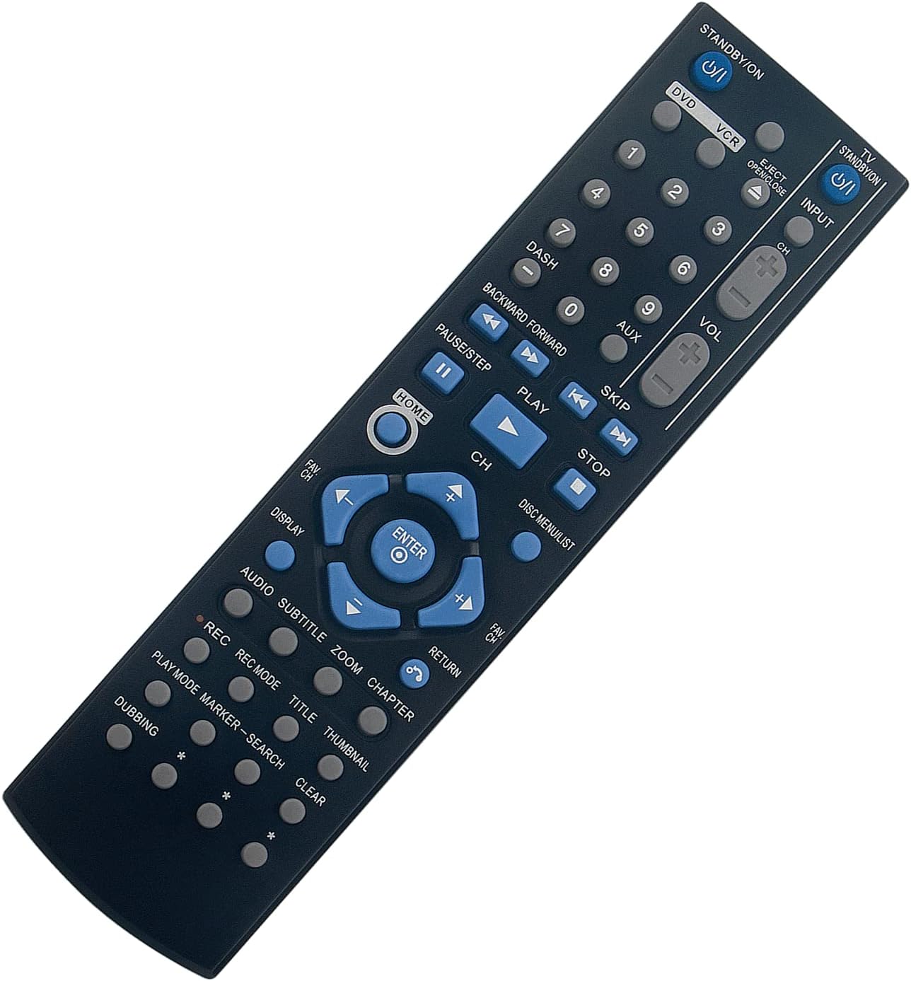 RM-SDRMV150A/RM-SDRMV80A/RM-SDRMV100A/RM-SDRMV79A RM-SDR107U Replaced Remote Control - ALLIMITY - fit for JVC DVD Video Recorder Remote Control DR-MV78BUS DR-MV79B DR-MV99B
