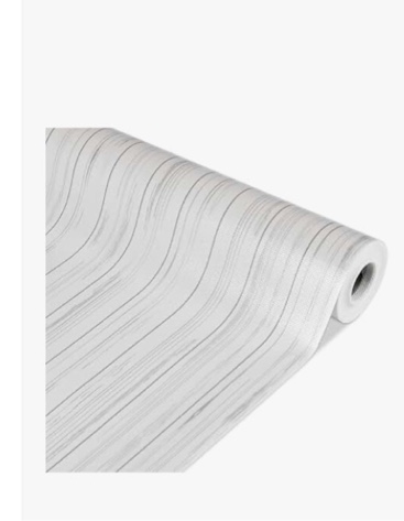 Rsgift White Wood Bulletin Board Paper Roll 4ft x 15ft, Waterproof Bulletin Board Fabric for Walls,