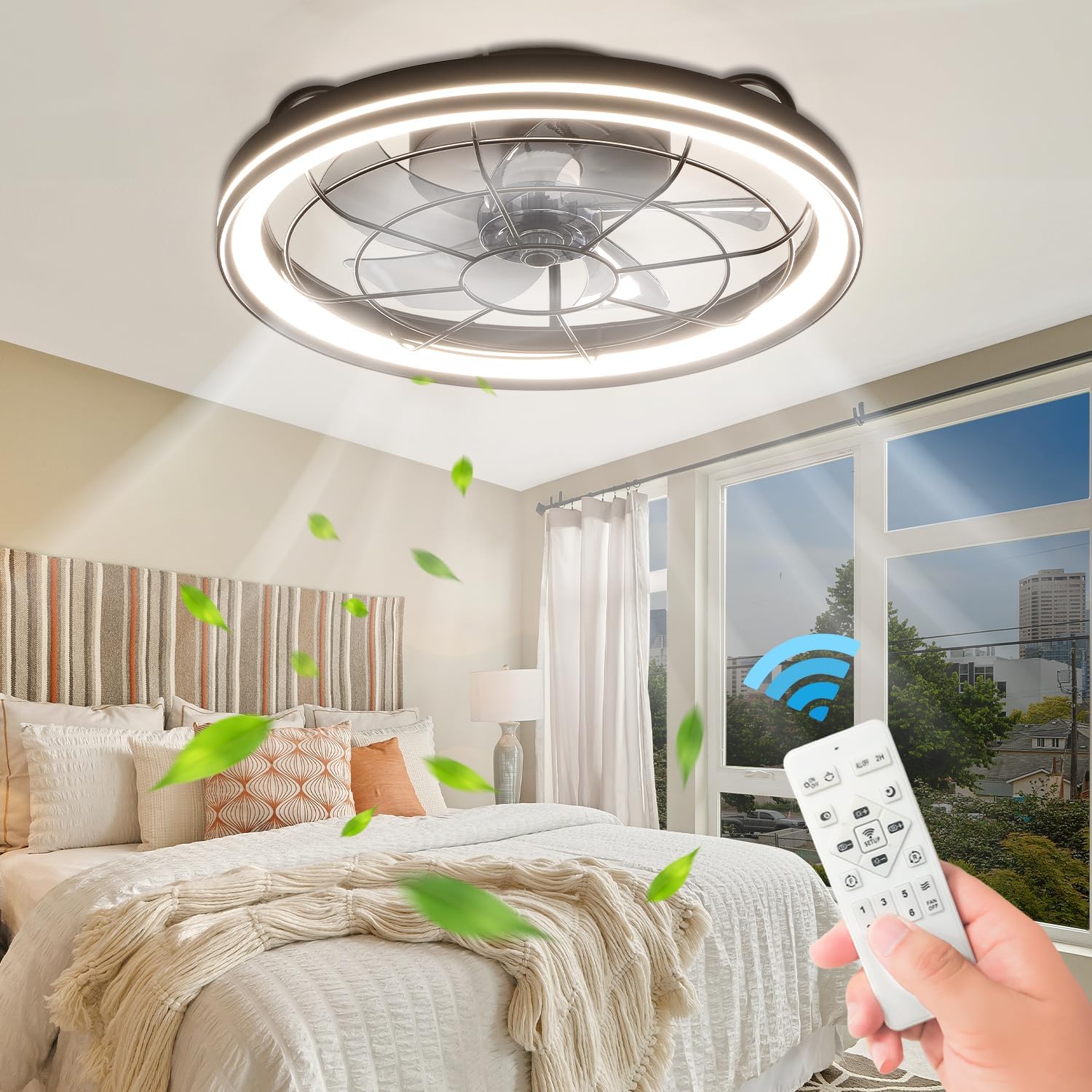 Ceiling Fan with Lights, Model 88635